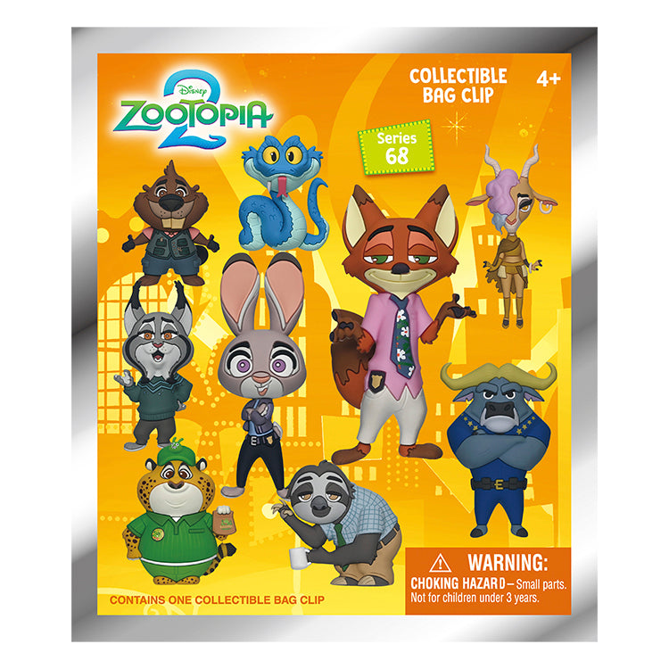 Zootopia 2 3D Keychains Collectable
